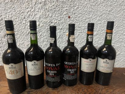 6 bouteilles PORTO Quinta do Noval (elt;...