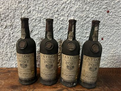 null 4 bouteilles PORTO Taylor's 40 ans (et, ela)