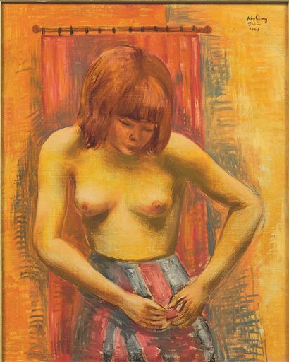 Moïse KISLING (1891-1953)
Young Girl with...