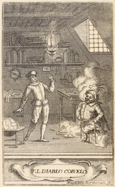 [LESAGE (René)] Le Diable boiteux. À Paris, chez la veuve Barbin, 1707 (privilège...
