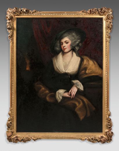 null 19th-century ENGLISH COLLECTION, follower of George ROMNEY (1734-1802)
Portrait...