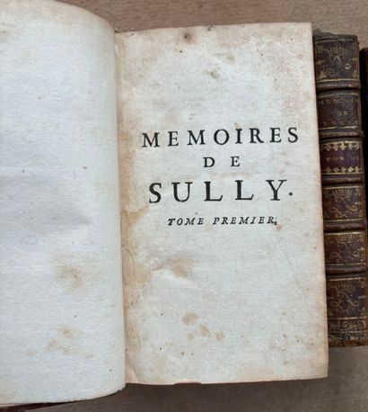 null Le Grand (Henri). Mémoires de Sully. London edition of 1745. In 8 volumes, bound...