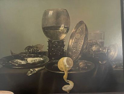 null THREE REPRODUCTIONS :

DANS LE GOUT from the 17th century
"Still life with peeled...