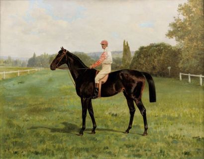Marie-Joseph Ernest LE NAIL (1842-1927) Dolma Baghtche Huile sur toile, signée en...