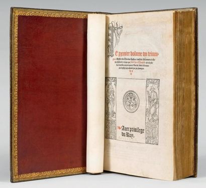 [GRÉBAN (Arnoul & Simon)] Le premier volume du trium=//phant Mystere des Actes des...