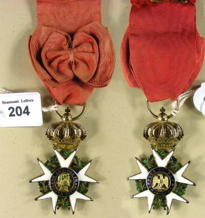 null Ordre de la Légion d'honneur - Premier Empire, aigle d'or du 3e type, du modèle...