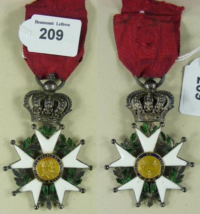 null Ordre de la Légion d'honneur - Restauration, étoile de chevalier en argent,...