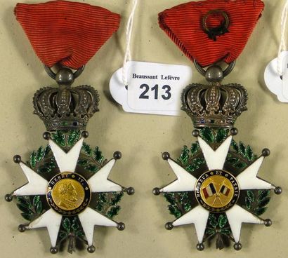null Ordre de la Légion d'honneur - Monarchie de Juillet, étoile de chevalier en...