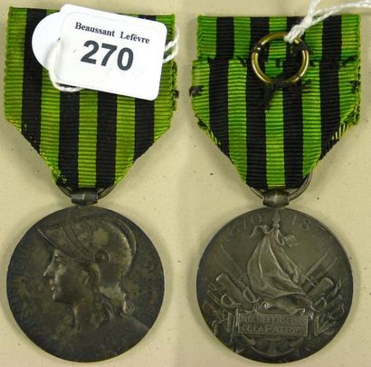 1870-1871 Médaille commémorative de la guerre de 1870-1871 par Georges Lemaire, gros...