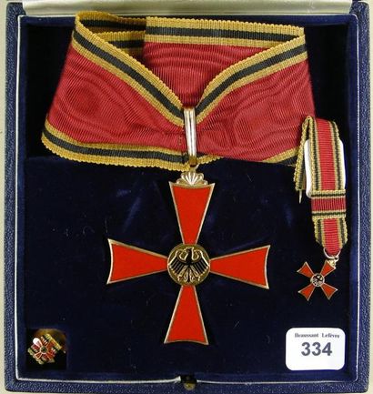 Allemagne Ordre du Mérite de la République fédérale d'Allemagne, fondé en 1951, croix...