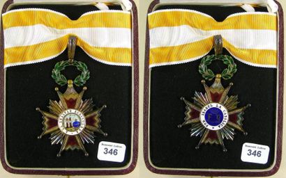 Espagne Ordre d'Isabelle la Catholique, fondé en 1815, croix de commandeur du modèle...