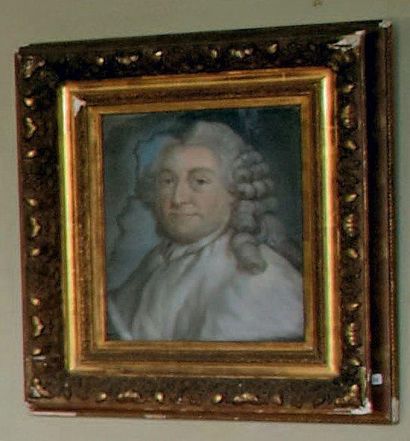École FRANÇAISE du XVIIIe siècle Portrait d'Etienne François d'Aligre (1727-1798)...