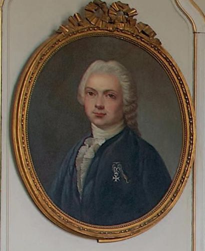 École Française du XIXe siècle Portrait d'Armand-Michel de Pomereu (1734-1784) Président...