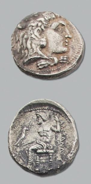 MACÉDOINE Philippe III Aridée (323-316 av. J.-C.) Tétradrachme au type d'Alexandre....