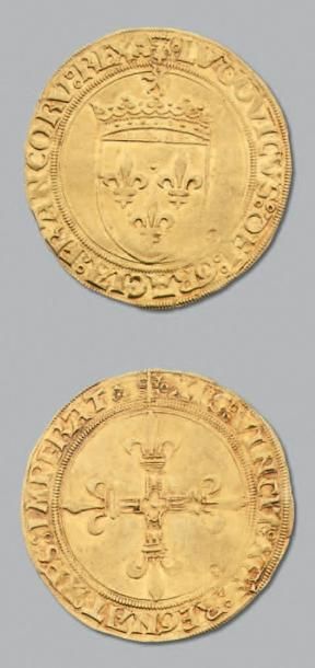 null LOUIS XII (1498-1514) Écu d'or au soleil. Lyon. D. 647. TTB à superbe.