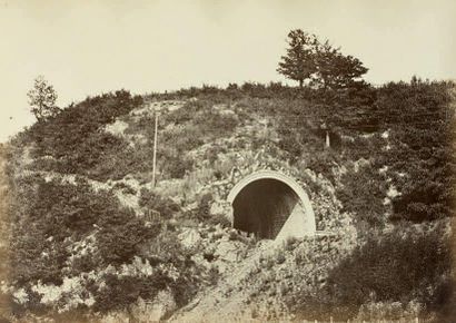 HIPPOLYTE AUGUSTE COLLARD (né en 1812) Album: chemin de fer du Bourbonnais, ligne...