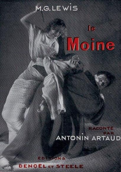 ARTAUD. - LEWIS (Matthew Gregory) LeMoine raconté par Artaud. Paris, éditions Denoël...
