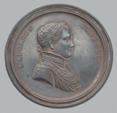 null Lot de 24 Médailles, médaillettes et médaillons aux bustes de Napoléon, Joséphine,...