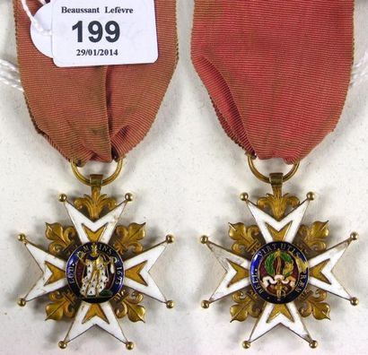 Ordre de Saint-Louis, croix de chevalier...