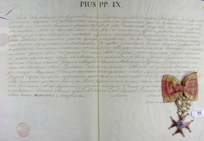États Pontificaux - Ordre de Saint-Grégoire...