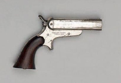 null Pistolet Derringer Sharps, 4 coups, calibre 32 mm annulaire. Bloc de 4 canons....