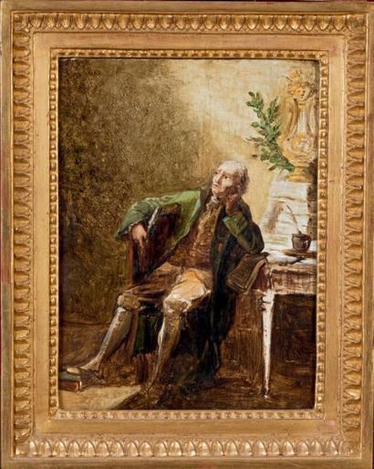 École FRANÇAISE de la fin du XVIIIe siècle Portrait d'André-Modeste Grétry (1741-1813)...