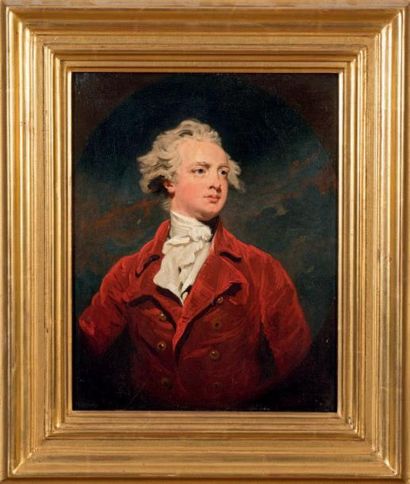 Atelier de Sir Joshua REYNOLDS (1723-1792) Portrait de Sir Abraham Hume (1749-1838),...
