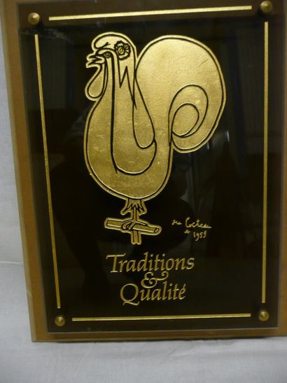 Plaque : « Tradition et qualité » par Co...