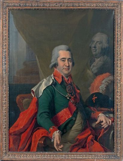 Atelier de Dimitri LEVITZKY (1735-1822) Portrait du comte Elya Andreevich Bezborodko...