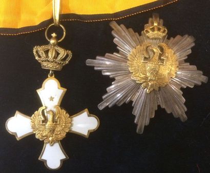 GRÈCE Ordre du Phénix, fondé en 1926, ensemble de grand officier du modèle de 1949...