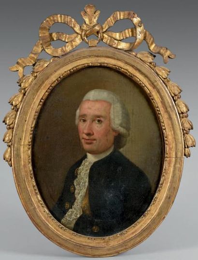 École FRANÇAISE de la seconde moitié du XVIIIe siècle Portrait d'homme
Portrait de...