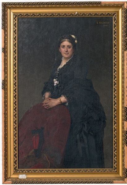 Eugénie Marie SALANSON (expose à partir de 1864) - Madame Maurice de Blic
- Monsieur...