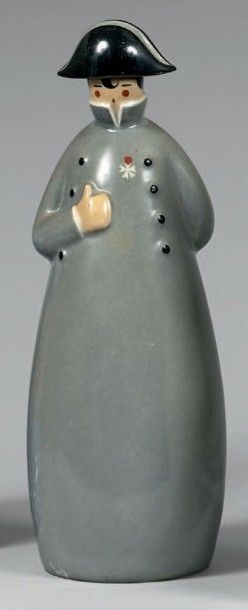 ROBJ Fine Napoléon
Flacon à liqueur en porcelaine (bouchon légèrement restauré).
Signé...