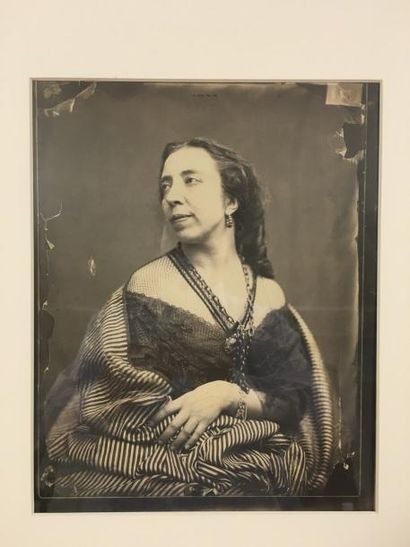 Pauline VIARDOT Portraits, vers 1870
Trois études par Pierre Petit, tirages albuminés...