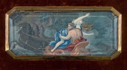 ÉCOLE FRANÇAISE de la fin du XVIIe siècle L'enlèvement de Proserpine
Vénus et Adonis
Deux...