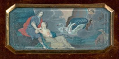 ÉCOLE FRANÇAISE de la fin du XVIIe siècle L'enlèvement de Proserpine
Vénus et Adonis
Deux...