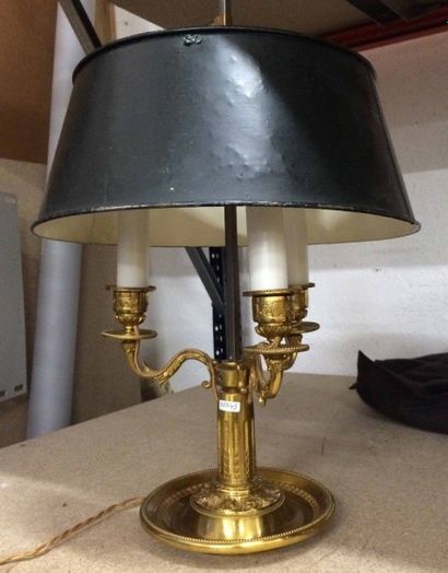 Lampe-bouillotte. Style Restauration.