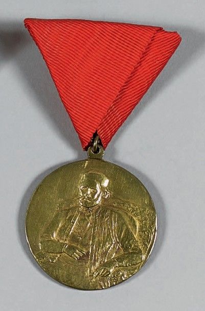 null Médaille commémorative de l'achèvement de la chapelle funéraire du prince-évêque
Pierre...