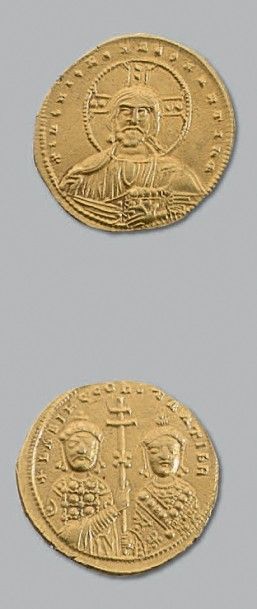 null BASILE II (976-1025) et CONSTANTIN VIII
Nomisma Histamenon. Constantinople....