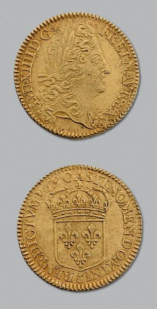 null LOUIS XIV (1643-1715)
Double Louis d'or à l'écu. 1690. Paris. Réf.
D. 1434 A....