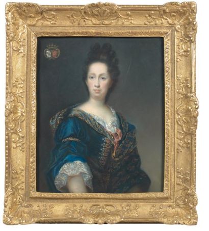 ÉCOLE HOLLANDAISE du début du XVIIIe siècle Portrait d'un membre de la famille Van...