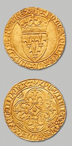 CHARLES VI (1380-1422) -3e et 4e émission (11 sept 1389 - 29 juil 1394) avec point...