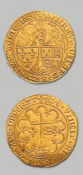 HENRI VI, Roi de France et d'Angleterre (1422-1453) - Atelier de Saint-Lô