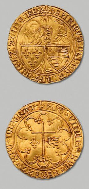HENRI VI, Roi de France et d'Angleterre (1422-1453) - Atelier de Saint-Lô