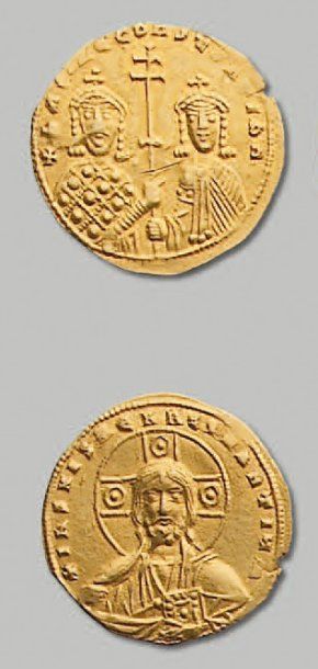 null - BASILE II et CONSTANTIN VIII (976-1025) Nomisma histaménon. Constantinople....
