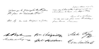 STENDHAL (Henri Beyle, dit) Correspondance de 14 lettres (11 autographes signées,...
