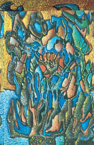 Aristide CAILLAUD (1902-1990) L'arbre, 1978 Huile sur toile, signée et datée 78 au...