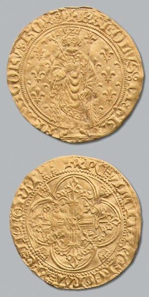 null Charles VII (1422-1461). Royal d'or. Saint-Pourçain. D. 455. TTB.