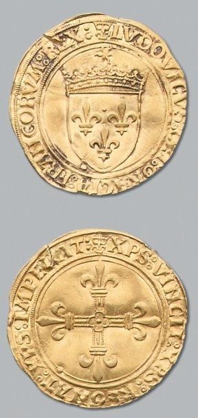 null Louis XII (1498-1514) Ecu d'or au soleil. Paris. D. 647 Très bel exemplaire...