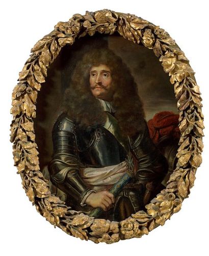 École Hollandaise De La Fin Du XVIIe Siècle Portrait présumé d'Antoine III, duc de...